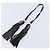 Sac à épaule PRADA Cuir Nylon Noir Argent Auth 206861V Argenté - vue 11