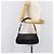Sac à épaule PRADA Cuir Nylon Noir Argent Auth 206861V Argenté - vue 28