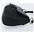 Sac à épaule PRADA Cuir Nylon Noir Argent Auth 206861V Argenté - vue 3