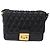 Miu Miu Schultertasche Leder Schwarz Gold Auth 167737A Golden - Ansicht 13
