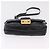 Miu Miu Schultertasche Leder Schwarz Gold Auth 167737A Golden - Ansicht 6