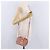 Bolsa de Ombro Miu Miu Matelassé Couro Rosa Ouro Auth 167645A Dourado - vista 33