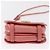 Bolsa de Ombro Miu Miu Matelassé Couro Rosa Ouro Auth 167645A Dourado - vista 5