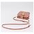 Bolsa de Ombro Miu Miu Matelassé Couro Rosa Ouro Auth 167645A Dourado - vista 7