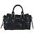 Miu Miu Handtasche Leder 2way Schwarz Gold Auth 204493M Golden - Ansicht 13
