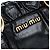 Miu Miu Handtasche Leder 2way Schwarz Gold Auth 204493M Golden - Ansicht 19