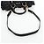 Miu Miu Handtasche Leder 2way Schwarz Gold Auth 204493M Golden - Ansicht 8
