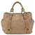 Miu Miu Handtasche Leder 2way Beige Gold Auth 167725M Golden - Ansicht 2