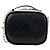 Bolso Vanity CHANEL Matelasse con cadena de cuero 2way White Gold CC Auth 206845A Blanco Dorado - vista 2