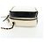 Bolso Vanity CHANEL Matelasse con cadena de cuero 2way White Gold CC Auth 206845A Blanco Dorado - vista 3
