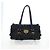 Borsa Tote a rucchio PRADA in pelle nera e oro Auth BA16064SAV Nero D'oro - vista 12