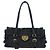 Borsa Tote a rucchio PRADA in pelle nera e oro Auth BA16064SAV Nero D'oro - vista 13