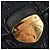 Borsa Tote a rucchio PRADA in pelle nera e oro Auth BA16064SAV Nero D'oro - vista 19