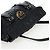 Borsa Tote a rucchio PRADA in pelle nera e oro Auth BA16064SAV Nero D'oro - vista 6