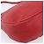 Borsa a tracolla Salvatore Ferragamo Vala in pelle rossa e oro autentica 206910A Rosso D'oro - vista 16