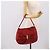 Borsa a tracolla Salvatore Ferragamo Vala in pelle rossa e oro autentica 206910A Rosso D'oro - vista 22
