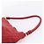 Borsa a tracolla Salvatore Ferragamo Vala in pelle rossa e oro autentica 206910A Rosso D'oro - vista 8