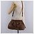 Miu Miu Handtasche Leder 2way Braun Gold Authentisch 167743M Golden - Ansicht 31