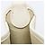 Hermès Bolsa de ombro HERMES Vespa em couro branco e ouro Auth bs37490A Dourado - vista 12