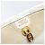 Hermès Bolsa de ombro HERMES Vespa em couro branco e ouro Auth bs37490A Dourado - vista 21