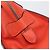 Céline CELINE Luggage Micro Shopper Handtasche aus Leder Rot Silber Authentisch 207671V - Ansicht 17