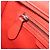 Céline CELINE Luggage Micro Shopper Handtasche aus Leder Rot Silber Authentisch 207671V - Ansicht 24