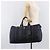 Burberrys Nova Check Boston Bag Canvas Navy Gold Auth 201462A Golden Marineblau - Ansicht 24