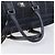 Burberrys Nova Check Boston Bag Canvas Navy Gold Auth 201462A Golden Marineblau - Ansicht 7