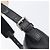 Borsa a Tracolla BURBERRY Pelle Nero Argento Auth 206738A - vista 10