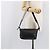 Borsa a Tracolla BURBERRY Pelle Nero Argento Auth 206738A - vista 23