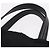 Saco Tote PRADA Nylon Couro Preto Prata Auth am12735A - vista 8