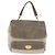 Bolso de mano Miu Miu de piel 2way Gris Oro Auth 167708A Castaño Dorado - vista 13