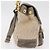 Bolso de mano Miu Miu de piel 2way Gris Oro Auth 167708A Castaño Dorado - vista 4