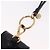 Borsa a tracolla per telefono Miu Miu in pelle nera e oro Auth 167733A Nero D'oro - vista 31