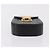 Borsa a tracolla per telefono Miu Miu in pelle nera e oro Auth 167733A Nero D'oro - vista 5