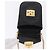 Borsa a tracolla per telefono Miu Miu in pelle nera e oro Auth 167733A Nero D'oro - vista 8