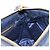 Borsa a spalla Miu Miu Matelassé in pelle blu e oro RR1937 Auth am12690V D'oro - vista 24