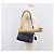 Borsa a spalla Miu Miu Matelassé in pelle blu e oro RR1937 Auth am12690V D'oro - vista 29
