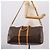 LOUIS VUITTON Monogram Keepall Bandouliere55 Boston Bag M41414 LV Auth 203124A Monogramme - vue 22