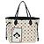 Sac LOUIS VUITTON Monogram game Neverfull MM Multicolor M57462 LV Auth 206917SAM Blanc Multicolore - vue 13