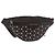 Bolsa de cintura Jimmy Choo em couro marrom prata autêntica bs37173
