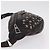 Bolsa de cintura Jimmy Choo em couro marrom prata autêntica bs37173 - vista 5