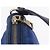 Sac à épaule PRADA Nylon Bleu Or Auth 202491 Doré - vue 22