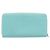 Tiffany & Co. Langbeutel aus Leder Blau Silber Auth 205507A - Ansicht 2