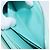 Tiffany & Co. Langbeutel aus Leder Blau Silber Auth 205507A - Ansicht 25