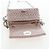 Bolsa de Ombro Miu Miu Matelassé com Corrente em Couro 2way Rosa Prata Auth 206389M - vista 24