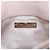 Bolsa de Ombro Miu Miu Matelassé com Corrente em Couro 2way Rosa Prata Auth 206389M - vista 29