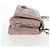 Bolsa de Ombro Miu Miu Matelassé com Corrente em Couro 2way Rosa Prata Auth 206389M - vista 5