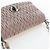 Bolsa de Ombro Miu Miu Matelassé com Corrente em Couro 2way Rosa Prata Auth 206389M - vista 7