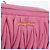 Borsa a spalla Miu Miu Matelassé in pelle rosa tono oro Auth 207581V - vista 20